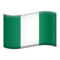 Nigeria emoji on Apple